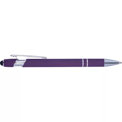 Długopis z touch pen-em - fioletowy (V1917-13)
