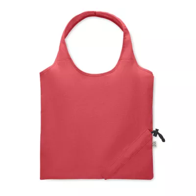 Torba składana z recyklingu 140 g/m² CARRIE COLOUR - Czerwony (MO2487-05)