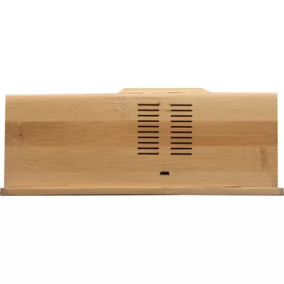 Organizer na biurko z ładowarką indukcyjną LUBLIN - beżowy (359513)