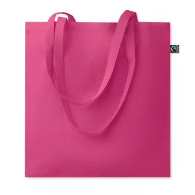Torba bawełniana Fairtrade 180 g/m² OSOLE+ COLOUR - Fuksja (MO2589-38)
