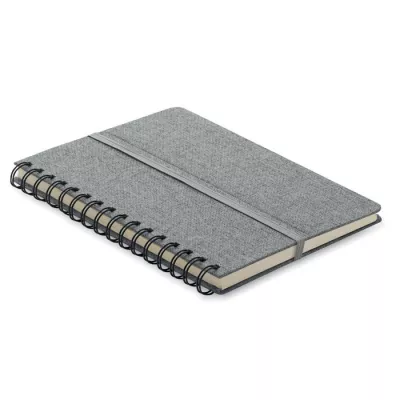 Notes A5 z podstawką 80 kartek w linię STRATA - Szary (MO2522-07)