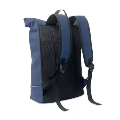 Plecak na laptop 15" z PU z odblaskiem LAPTOSA - Niebieski (MO2581-04)