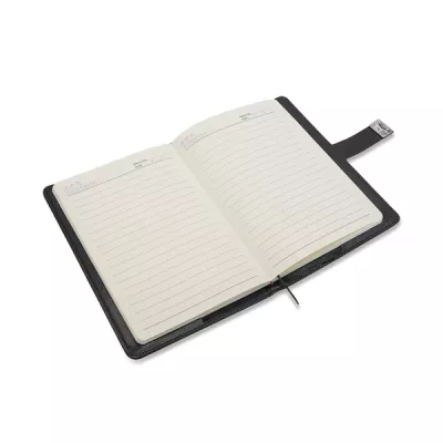 Zestaw notes z szyfrem i długopis Windsor - czarny (R02336.02)