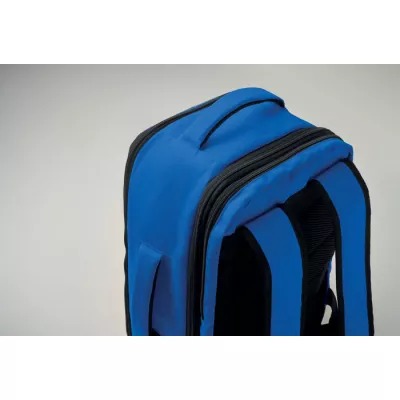 Plecak kabinowy z RPET na laptop 15" FLYSAFE - Niebieski (MO2840-37)