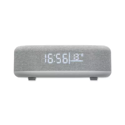 Ładowarka indukcyjna 15W z głośnikiem i lampką TUONO - Bialy (MO2378-06)