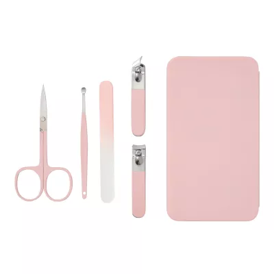 Zestaw do manicure - różowy (56-0499024)