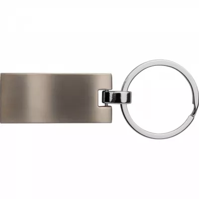 Brelok metalowy TIMOTHY - szary (9227007)