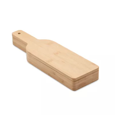 Zestaw do wina w bambusowym etui VINOVAULT SET - Drewna (MO2381-40)