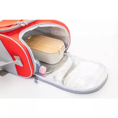 Inuit plecak termiczny RPET - czerwony (AP808166-05)