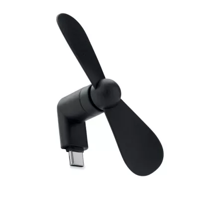 Wentylator do smartfona USB-C PHAN - Czarny (MO2282-03)