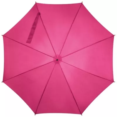 Parasol automatyczny drewniany Ø105 cm NANCY - różowy (513111)