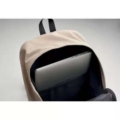 Plecak na laptop 15" z recyklingu 450 g/m² LEIRUR - Sznur (MO2391-65)