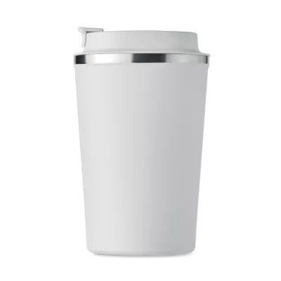 Kubek termiczny ze stali 350 ml BRACE - Bialy (MO6276-06)