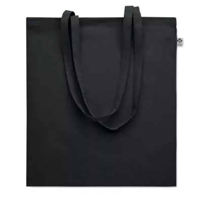 Torba na zakupy z bawełny organicznej 180 g/m² ONEL - Czarny (MO6711-03)