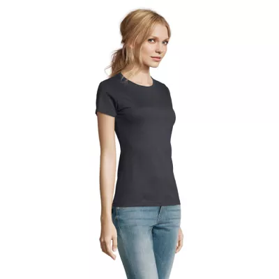Koszulka damska 190 g/m² Sol's IMPERIAL WOMEN - Mysi Szary (S11502-MU)