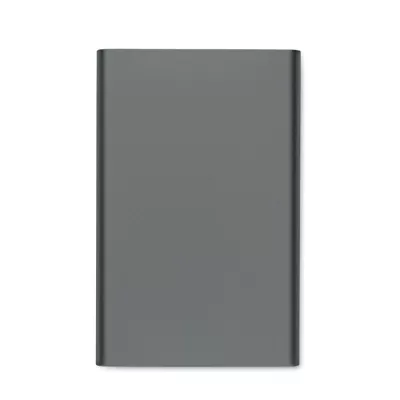 Powerbank magnetyczny 5000 mAh 15W z aluminium PAWTT - Tytanowy (MO2442-18)