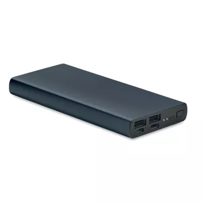 Powerbank 10 000 mAh aluminiowy POWERFLAT 10C - Francuski Granat (MO6770-85)