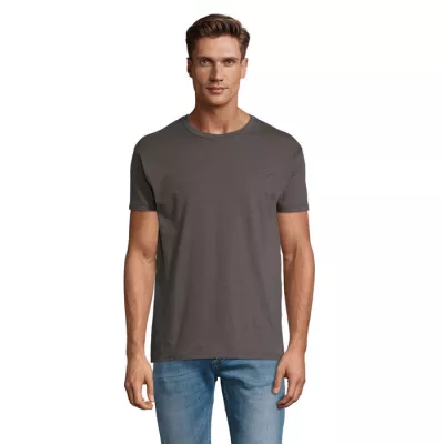 Koszulka unisex bawełniana 150 g/m² Sol's REGENT - Ciemny Szary (S11380-DG)