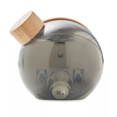 Zegar LCD zasilany wodą DROPPY LUX - Przezroczysty Szary (MO6865-27)