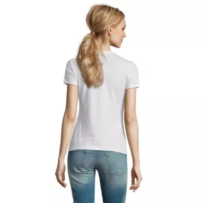 Koszulka damska 190 g/m² Sol's IMPERIAL WOMEN - Bialy (S11502-WH)