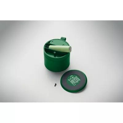 Głośnik bezprzewodowy w metalowej obudowie 3W RECAR - Zielony (MO2800-09)