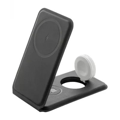 LuxCharge Stand Uchwyt na telefon RPU, ładowarka indukcyjna - czarny (AP864120-10)