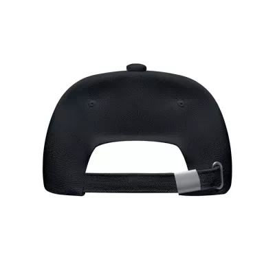 Czapka z daszkiem organiczna 250 g/m² BICCA CAP - Czarny (MO6432-03)