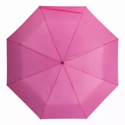 Automatyczny, wiatroodporny, kieszonkowy parasol BORA - ciemnoróżowy (56-0101282)
