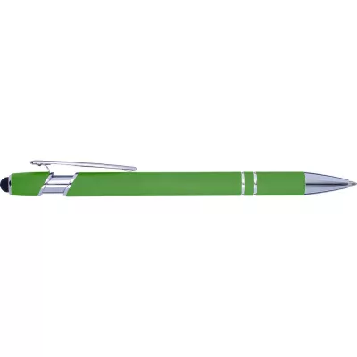 Długopis z touch pen-em - limonkowy (V1917-09)