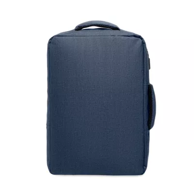 Plecak na laptop 15" z RPET LAUGAR - Francuski Granat (MO2305-85)