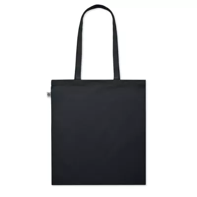 Torba na zakupy z bawełny organicznej 180 g/m² ONEL - Czarny (MO6711-03)