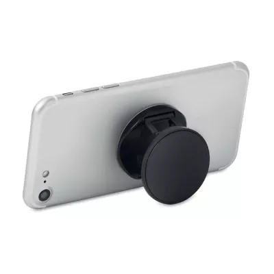 Uchwyt na telefon okrągły składany DOT - Czarny (MO9760-03)