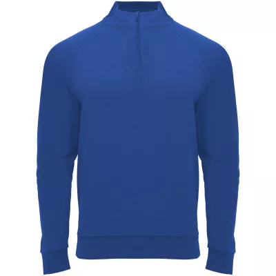 Epiro bluza unisex z długim rękawem i zamkiem błyskawicznym 1/4 200 g/m² - Błękit królewski (R1115-ROYAL)