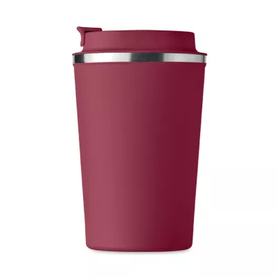 Kubek termiczny ze stali 350 ml BRACE - Burgund (MO6276-02)