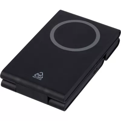 Magnetyczna ładowarka bezprzewodowa 3 w 1, 15W - czarny (VB139-03)