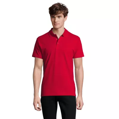 Koszulka polo męska piqué 210 g/m² Sol's SPRING II - Czerwony (S11362-RD)