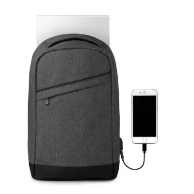 Plecak antykradzieżowy na laptopa 13" BERLIN - Czarny (MO9294-03)