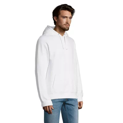 Bluza męska z kapturem 280 g/m² Sol's SPENCER - Bialy (S02991-WH)