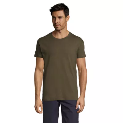 Koszulka unisex bawełniana 150 g/m² Sol's REGENT - Army (S11380-AR)