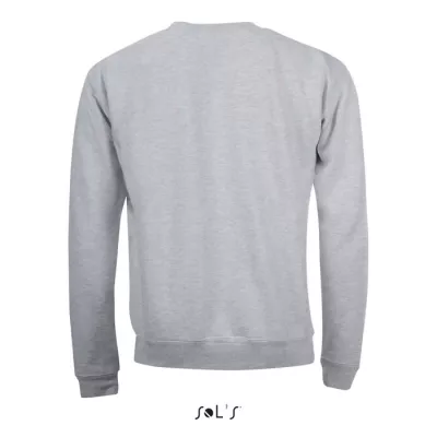 Bluza męska z okrągłym dekoltem 260 g/m² Sol's SPIDER - Szary Melanż 2 (S01168-GY)