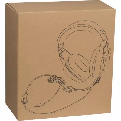 Zestaw słuchawkowy RAFFAELLA - czarny (3231603)