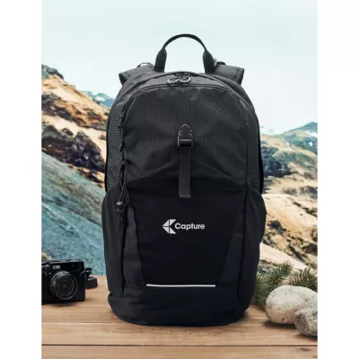 Plecak turystyczny 18 l na laptop 15" BAGGA - Czarny (MO2372-03)