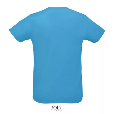 Koszulka sportowa unisex 130 g/m² Sol's SPRINT - Aqua (S02995-AQ)