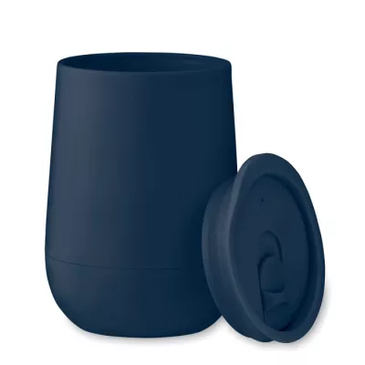 Kubek dwuścienny z PP 300 ml GO - Francuski Granat (MO2444-85)