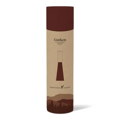 Sagaform Gurken Młynek do soli lub pieprzu, duży, 32 cm - ciemnoczerwony (LT52262-N0020)