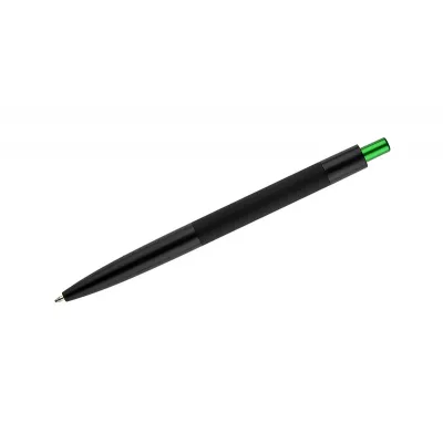 Długopis metalowy z powłoką soft touch i lustrzanym grawerem PAUL - zielony jasny (19746-13)