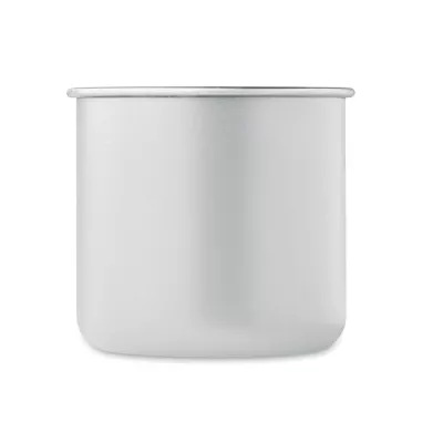 Kubek ze stali z recyklingu 300 ml CARIBU - Bialy (MO2226-06)