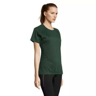 Koszulka sportowa damska 140 g/m² Sol's SPORTY WOMEN - Ciemno-Zielony (S01159-FG)