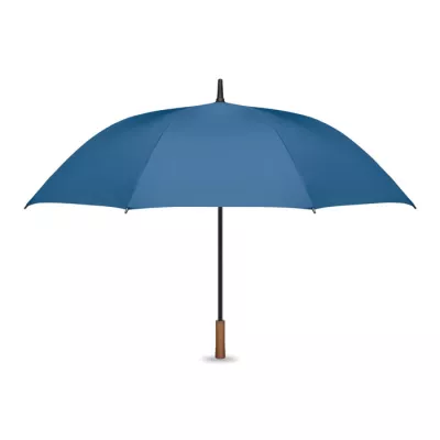 Parasol automatyczny 27" z drewnianą rączką RAYNA - Niebieski (MO3220-37)