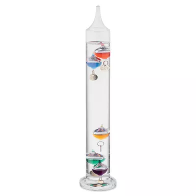 Termometr Galileo szklany 28 cm GALI - Przezroczysty (MO2272-22)